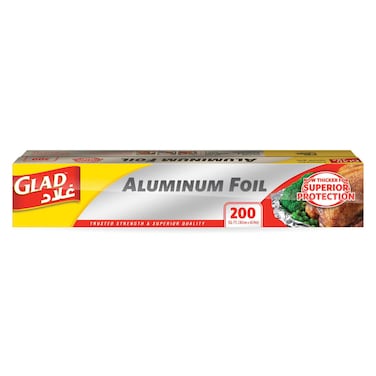 Glad Aluminum Foil, 200 Sq.Ft.