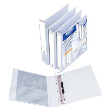 Atlas PVC View 2 Ring Binder with Pocket A4 52mm