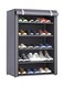 Shoes Organizer Rack Grey 90x60x30cm
