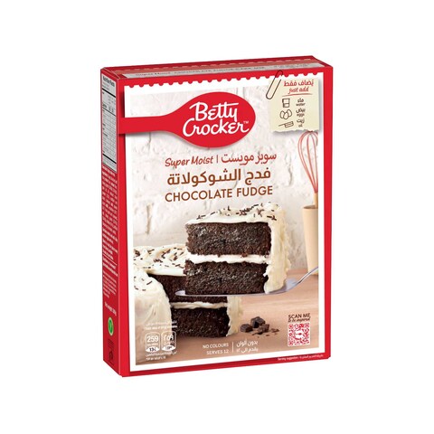 Betty Crocker Super Moist Chocolate Fudge Cake Mix 500g
