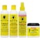 Jamaican Mango &amp; Lime Fqqf Caseeto Cooling Scalp Care 4-Piece Set (Shampoo, Conditioner, Maximum Relief Spray 8 Oz, Cool Scalp Braid And Twist &amp; Loc Gel)