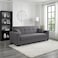 Karnak Modern Alba 3 Seater Sofa Cum Bed   Convertible Sleeping Sofa Bed for Living Room Home &amp; Guest Room Furniture (Grey)