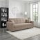 Karnak Modern Alba 3 Seater Sofa Cum Bed   Convertible Sleeping Sofa Bed for Living Room Home &amp; Guest Room Furniture (Brown)