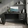 Karnak Denard Modern Office Desk   Wooden Study Table Workstation with Storage Drawers (Wenge)