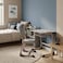 Karnak Marama Study Table and Chair Set   Modern Children Computer Table with Metal Legs Chair for Home, School,&amp; Kids Room Furniture (Grey)