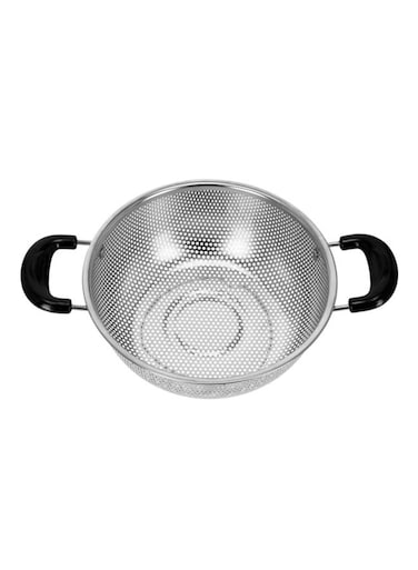 Strainer Basket Silver/Black 25cm