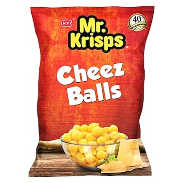 NFI Mr. Krisps Cheez Balls, 80g