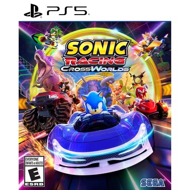 Sega Video Game Sonic Racing Cross Worlds For PS5 (International Version)