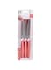 PEDRINI STEAK KNIVES RED COLOR, SET 6PCS (4.5") - MASTER LINE BLISTER(04GD216) (