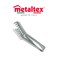Metaltex Stainless Steel Spaghetti Tongs with 7 Teeth (19cm) &ndash; Easy Grip &amp; Dishwasher Safe