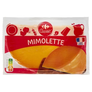 Carrefour Original Mimolette Cheese Block, 290g