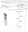 Cambro FreshPro 22 Quart (QT) Food Storage Container with Lid (Restaurant Grade) - for Food Prep, Commercial Kitchen, Pet and Dog Food Container