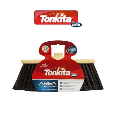 Tonkita Area Outdoor Broom without Stick - Heavy-Duty Cleaning with Environmental Sustainability