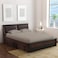 BYFT Orchard Exclusive (Beige) King Size Flat Sheet and Pillow covers (Set of 3 Pcs) Cotton percale Weave, Soft and Luxurious, High Quality Bed linen -180 TC