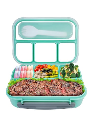 1300ml Lunch Box Adult Bento Box for Adults/Kids/Toddler,1300ML Lunch Containers with 4 Compartment Microwave &amp; Dishwasher &amp; Freezer Safe,BPA Free