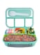 1300ml Lunch Box Adult Bento Box for Adults/Kids/Toddler,1300ML Lunch Containers with 4 Compartment Microwave &amp; Dishwasher &amp; Freezer Safe,BPA Free