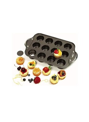 cheesecake tray, 12-chamber detachable bottom cupcake tray, mini round cake tray, non-stick cake mold, DIY baking cake mold