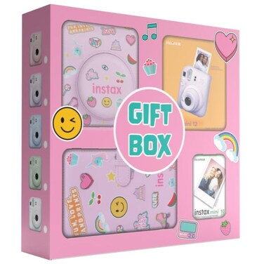 Fujifilm Instax Mini 12 Gift Box - Lilac Purple