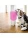 Corner Brush for Cats long - Cat Corner Self Groomer Cat Grooming Wall Massage Brush with Catnip Softer - Cat Wall Comb Self Massage Tool for Long &amp; Short Fur Kitten Puppy Cat Corner Scratcher (Pink)