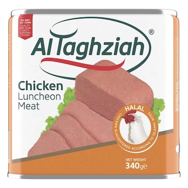 Al Taghziah Chicken Luncheon Meat, 340g