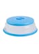 [2 Pack]Microwave Splatter Cover Vented Collapsible Microwave Food Cover With Easy Grip Handle, Dishwasher-Safe, BPA-Free Silicone &amp; Plastic, 10.5 Round
