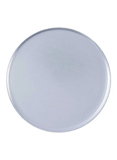 Round Aluminium Cake Tray With Lid Silver 355mm