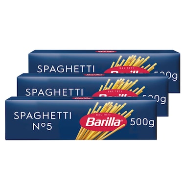 Barilla Pasta Spaghetti NO.5  500g Pack of 3