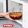 Pyrex Cook&amp;Go 700ml Round Storage Dish with Airtight Lid - Versatile Freezer-to-Oven Solution