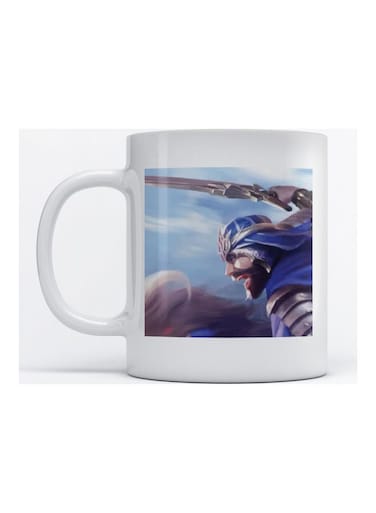 Mug The Great Knight For Coffee And Tea White