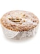 Panificio Premium 3.2-inch Baking Cups, 4 oz: Regular-Ridged Round Paper Baking Cups Perfect for Muffins and Cupcakes - Black and White Press Print Design - Disposable and Recyclable - 200-CT