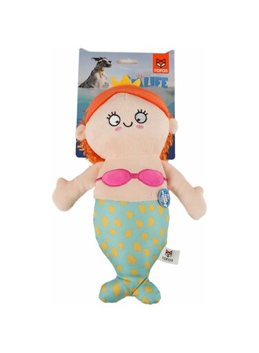 BarkButler FOFOS Sealife Mermaid Dog Toy