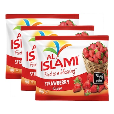 Al Islami Strawberry, 400g Pack of 3