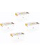 4PC 15L Plastic Storage Box for Clothes Clear Small Toys Storage Box with Lockable Lid &amp; Handle Transparent Lidded Organizer for Closet Stackable Container Bins For Storing Clothes/Toys/Tools/Medicine