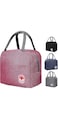 COOLBABY Small Fridge Bag, Small Cooler Bag Thermal Bag Lunch Box Office, Cooler Bag for Office Work School Travel Camping Outdoor Picnic Rose, YLY2003-RS