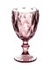 Retro Vintage Relief Drinkware Glass Pink