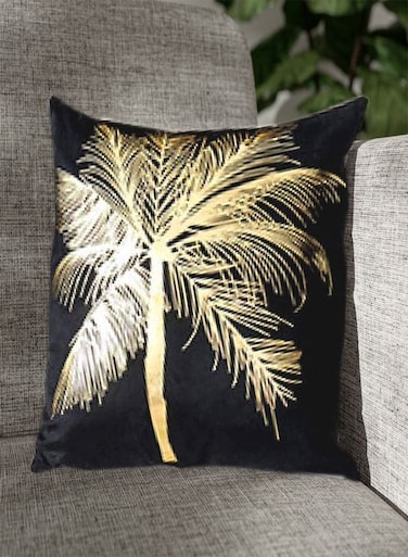 Cushion Covers D&Atilde;&copy;cor Throw Pillow Cover Gold Leaves Printed Decorative Pillow Cushion Cover for Bedroom Sofa Car Home D&Atilde;&copy;cor