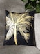 Cushion Covers D&Atilde;&copy;cor Throw Pillow Cover Gold Leaves Printed Decorative Pillow Cushion Cover for Bedroom Sofa Car Home D&Atilde;&copy;cor