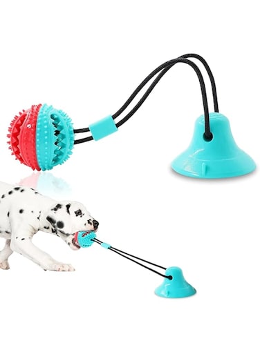 LIENJAER Dog Toys, Dog Chew Toys for Aggressive chewers,Dog Rope Toys with Suction Cup for Puppy Dogs,Dog Training Treats Teething Toys for Boredom, Small Dog Puzzle Toy