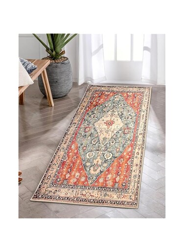 XIUWOO Area Rugs Living Room Large Rugs for Living Room Non Slip Boho Rug Washable Rugs for Bedroom Short Pile Living Room Rug Non Shedding Floor Carpets for Living Room (80 * 120cm)