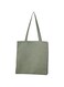 Small Strips Multicolor Handmade Tote Bag (Green)