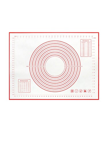 Kneading Pad Double Scale Non-stick Surface Dough Pad Kitchen Cooking(40X60cm