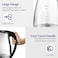 Homey Electric Glass Kettle 1.7L Capacity 1850-2200W