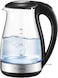 Homey Electric Glass Kettle 1.7L Capacity 1850-2200W