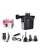Polar Portable Electric Air Pump With Different Air Filling Nozzles Plastic Black 11.7 x 11.5 x 10cm