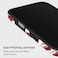 Mobcos iPhone 17 Pro Bloome Premium Case Compatible with Hybrid Dual-Layer Hard Shell + Silicone Protection - Scratch-Resistant Shockproof Mobile Cover