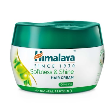 هيمالايا كريم الشعر بالبروتين الطبيعي لتنعيم الشعر و لمعانه - أبيض 210 ملل