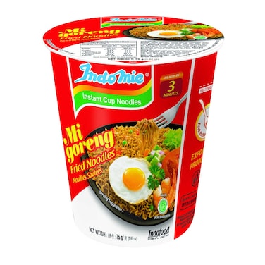 إندومي نودلز مقلية سريعة التحضير بنكهة مي غورينغ الأصلية، 75 غرام
