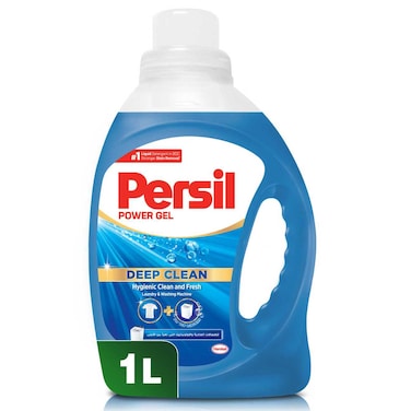 Persil Power Gel Liquid Laundry Detergent For Top Loading Washing Machines 1L