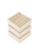 Pack Organizer Dividers, 64 Cell Fabric Foldable Cabinet Closet Organizers and Storage Boxes for Storing Socks, Underwear, Ties
