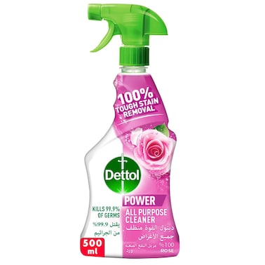 ديتول قارورة بخاخ منظف لجميع الأغراض برائحة الورد 500 ملل